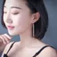 S925 Bạc Dài Tua Rua Khóa Tai Nữ 2024 Hợp Thời Trang Đơn Giản Tính Khí Thể Hiện Mặt Mỏng Cao Cấp Tai Trang Sức 6.17