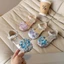 Giày Sandal Bé Gái Công Chúa Elsa Đính Đá Lấp Lánh Cao Cấp, Giày Búp Bê Trẻ Em Đế Mềm Chống Trượt 2026