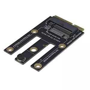 Btsg MSATA sang M 2 SATA3 0 Adapter Card Board Bộ Chuyển Đổi Thẻ Mở Rộng Hỗ Trợ Thay Thế 2230 2242 Mở Rộng