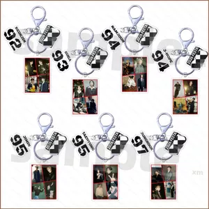 SQ11 BTS Acrylic Móc Khóa Kỷ Niệm 13 Năm BTS FESTA JUNG KOOK JIMIN Mặt Dây Chuyền Cho Ba Lô Túi & Chìa Khóa