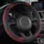 X XF621 Denier Lưới Thoáng Khí Xe Bốn Mùa Vô Lăng Thân Thiện Với Môi Trường Thể Thao Grip Cover Trắng Bên Trong Vòng N5CB