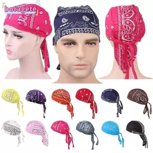 BORAGETE Mũ Cướp Biển Nam Nữ Ung Thư Hóa Học Mũ Cotton Rụng Tóc
