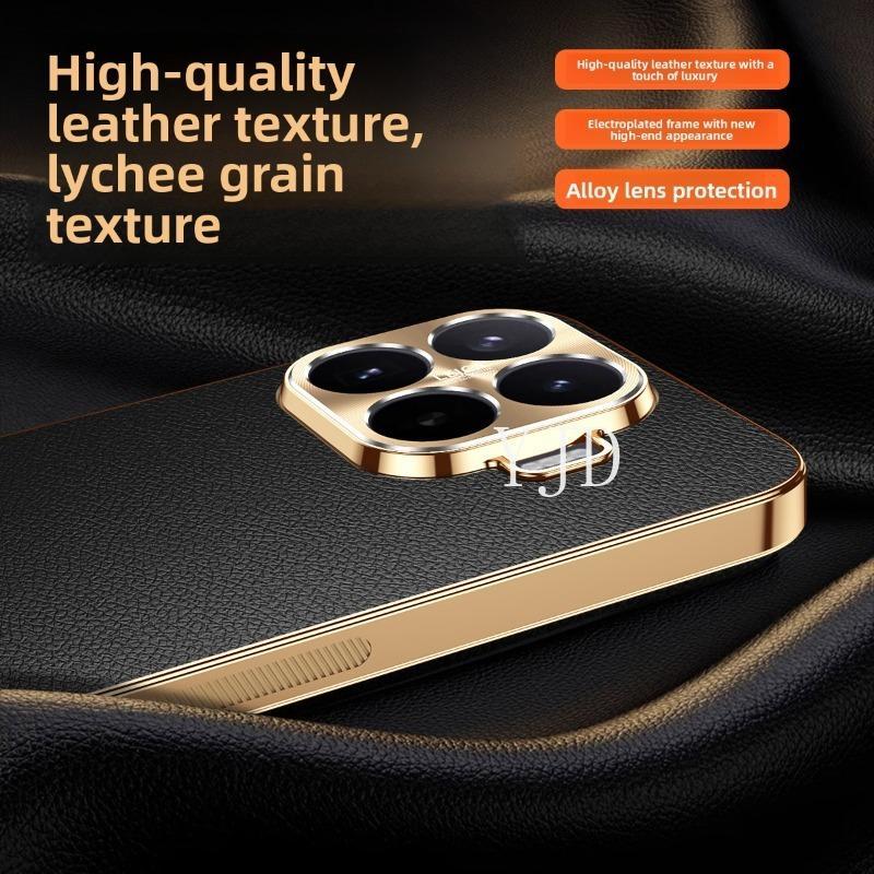 Ốp Lưng Cho Xiaomi 17T Pro Da Cao Cấp Nguyên Bản Chống Rơi Vỏ Điện Thoại