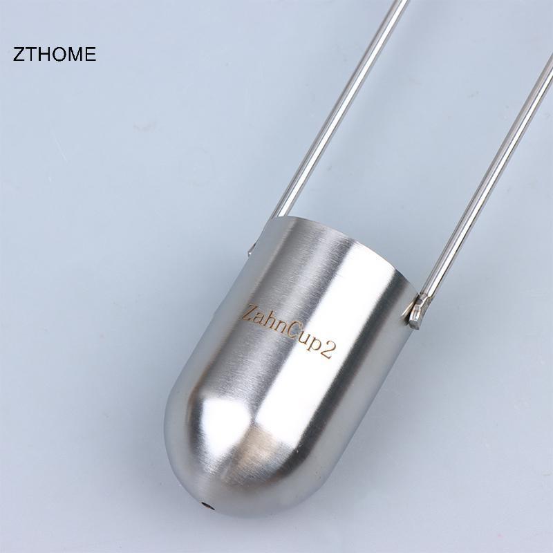 ZTHOME Phòng thí nghiệm Zahn Độ nhớt Cốc thép không gỉ Đa lựa chọn Việt Nam để đo lưu lượng chất lỏng chính xác HOT