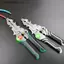 VFZ 10in1 Kìm tuốt dây có thể gập lại Kéo thợ điện có phép đo điện Dụng cụ cáp kéo cho dây OTE
