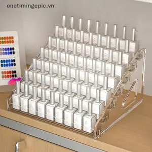 VFZ 3 / 4 / 5 / 6 / 7 Lớp Acrylic Mỹ Phẩm Sơn Móng Tay Orgaizer Hiển Thị Ra Lipsti Nước Hoa Trang Điểm Lưu Trữ Ra OTE