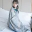Khăn Nút Nữ Phù Hợp Với Kẻ Sọc Giả Cashmere Tua Rua Mở Rộng Ấm Áp Điều Hòa Khăn Choàng Lớn Bên Ngoài Trận Đấu 6.21