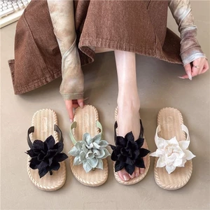 Phong Cách Flip-Flops May Du Lịch Có Thể Phù Hợp Với Kỳ Nghỉ Ngoài Mặc Dép Đi Biển Nữ Mùa Hè Đi Biển Váy Ướt Dép DJGB