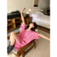 Bộ đồ ngủ ngắn tay dành cho nữ Bộ đồ ngủ cắt quá khổ rộng rãi Thích hợp cho nghỉ ngơi trong nhà và các hoạt động ngoài trời thông thường