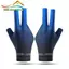 Găng tay bi-a Chất liệu hút ẩm Cue Phụ kiện thể thao Găng tay 3 ngón tay