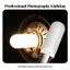 3200K Photo Studio Bóng Đèn Vít Đế Hình Trụ Halogen Định Hình Bóng Đèn Chiếu Sáng Chụp Ảnh