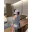 Mùa hè cao cấp giác quan bốn thanh Váy đeo cổ xếp ly Thiết kế độc đáo Slim-fit Slimer Look Váy không tay khí chất cho nữ