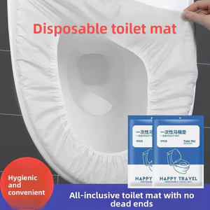 Tấm lót vệ sinh chống thấm nước cho nhà vệ sinh công cộng Phim PE chống thấm nước 100% & Vải không dệt mềm Cắm trại & Ngoài trời
