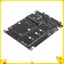 NGFF Sang SATA 3 Vỏ HDD gắn ngoài MSATA SSD Adapter M.2 SATA Giao thức Adapter Board