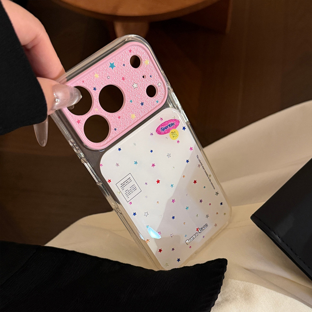 Ốp lưng iPhone họa tiết graffiti hình ngôi sao phong cách Mỹ phù hợp cho iPhone 17 Pro Max, iPhone 17, 16, 15, 14, iPhone 13, 12, 11, làm vỏ bảo vệ chống rơi. Y0ZD