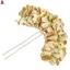 Phong Cách Cổ Hoa Lụa Chín Lỗ Lược Tóc Kẹp Tóc Nhẹ Updo Tạo Kiểu Trang Trí Cho Lễ Hội Hanfu Chụp Ảnh