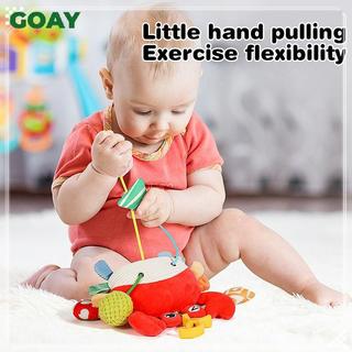 GOAY Giường Bé Treo Dây Rút Cổ Vũ Đồ Chơi Sơ Sinh Lục Lạc Kéo Dây Đồ Chơi Hoạt Hình Động Vật Đồ Chơi Montessori Giáo Dục Đồ Chơi Cho Bé VN