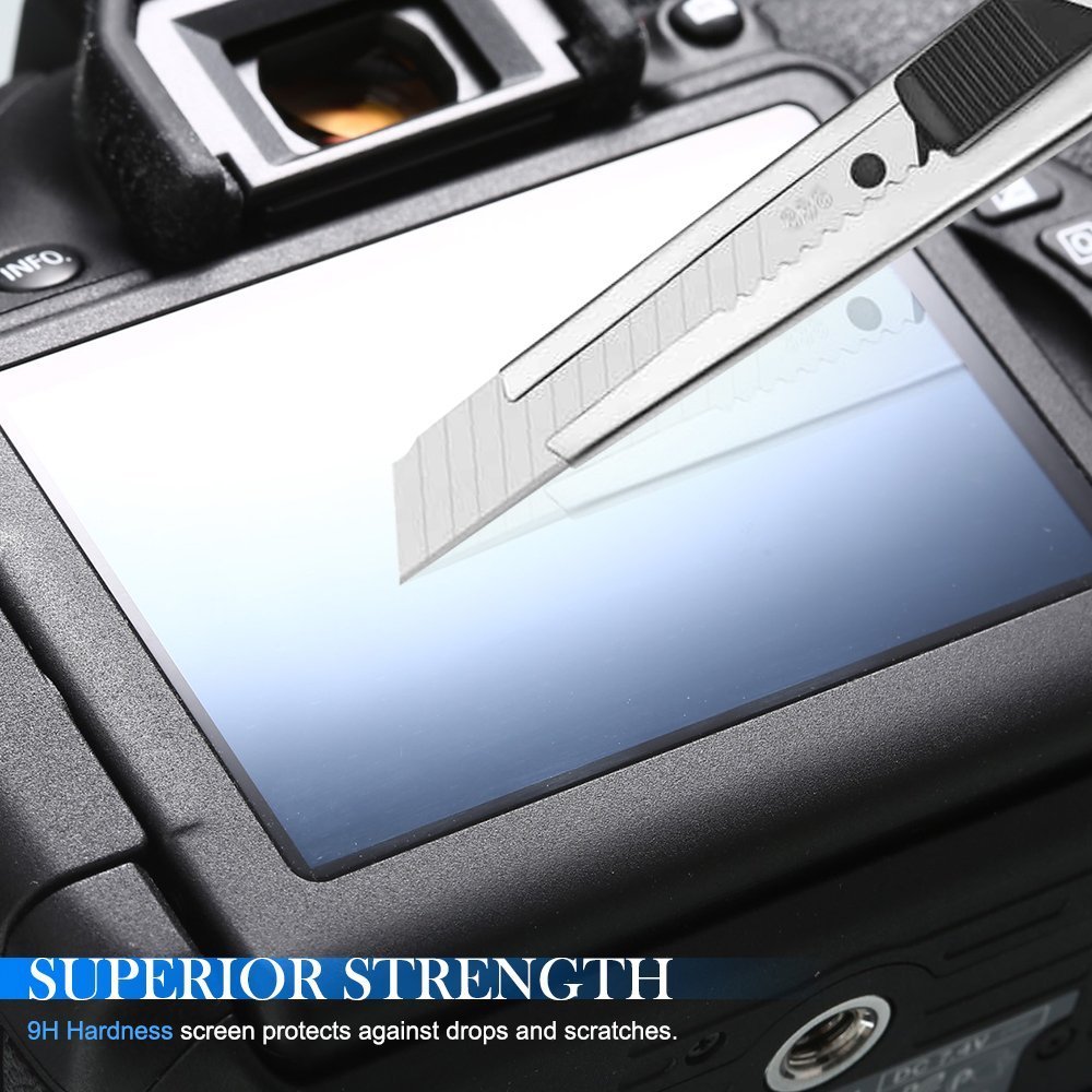 3 Máy Ảnh Màn Hình LCD Bảo Vệ Màn Hình Kính HD Cho Sony A6700 A6600 A6500 A6400 A6300 A6100 A6000 A5100 A5000 A3000 Phim Kính Cường Lực
