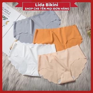 Quần Lót Nữ - Quần Lót Nữ Đúc Su viền sóng gợi cảm tôn dáng sexy - đúc su thun lạnh DAN STORE Mã 63