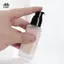 15 / 30ml Chai bơm rỗng Thủy tinh dạng lỏng nền hộp đựng trang điểm Chai vuông trong suốt Chai bơm di động EMKK