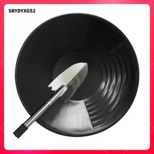 Chảo vàng Chảo khai thác vàng 15 Inch Bộ dụng cụ thăm dò Công cụ thu thập Chất liệu PP Thiết kế Riffle đôi Thích hợp cho cuộc phiêu lưu ngoài trời