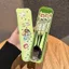 Crayon Shin-Chan Hoạt Hình Thép Không Gỉ Thìa Nĩa Đũa Dễ Thương Bộ Ký Túc Xá Sinh Viên Hộ Gia Đình Di Động Bộ Đồ Ăn Ba Miếng 6.2