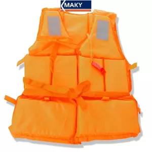 MAKY Người Lớn Childen Bọt Tuyển Nổi Bơi Cuộc Sống Jaet Vest Thuyền Câu Cá Áo Bơi Trôi Vest VN