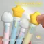 2 Miếng Vui Nhộn Glow Gel Bút Phát Sáng Viết Văn Phòng Phẩm Xoắn Gel Mực Bút Ngôi Sao Dễ Thương Bỏ Túi Bút Cho Trẻ Em saixit2vn