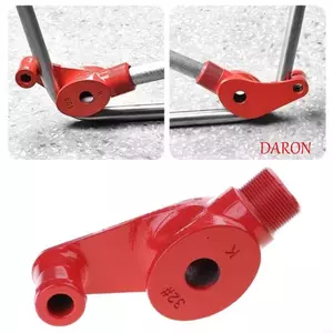 Dụng cụ uốn ống DARON, Máy uốn ống thủ công bằng gang uốn cong chính xác, Dễ sử dụng 90°-180° Uốn ống cong góc dễ dàng|Thợ điện