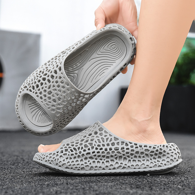 CKXMHM 40-45 Nam 3D In Lỗ Giày EVA Lỗ Dép Chống Trơn Trượt | BigBuy360 - bigbuy360.vn