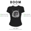BOOM Áo Baby Tee Nữ Cotton Ôm Body-Áo Thun Ngắn Tay Y2K In Hình PhongCách Mùa Hè, Cổ Tròn Hàng Đầucách hàn quốc phong532