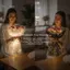 GCDHome 2M LED Chiếu Sáng Ren Lưới Hoa Gói Giấy Sợi Hoa Paaging Cho Đám Cưới Sinh Nhật Tặng HOT