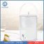 Bình đựng đồ uống Ấm đun nước lạnh có thìa trong suốt Chất liệu PP Vòi niêm phong Dung tích lớn Dễ dàng chảy Thích hợp cho bữa tiệc sinh nhật Tập hợp tại nhà