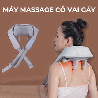 Máy Massage Cổ Vai Gáy 6D Công Suất 10W Giảm Đau Mỏi Giúp Thư Giãn Hiệu Quả (hàng tốt)