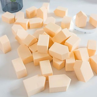 Bông đánh nền tam giác vuông (1bịch/60cục) siu mềm
