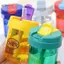 GCDHome 300ml Mini Ống Hút Nước Chống Rơi Cà Phê Dễ Thương Trà Cốc Drinkware Ngoài Trời Di Động Thể Thao Nước Cốc HOT