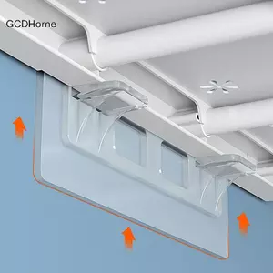 GCDHome 4 Kệ Dính Hỗ Trợ Chốt Cho Nhà Bếp Phòng Ngủ Tủ Quần Áo Kệ Hỗ Trợ Kẹp Treo Tường Stier Braet Giá Đỡ HOT