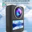 2 Chiếc Nắp Ống Kính PC Cho Camera Hành Động 360 HD Bảo Vệ Ống Kính Chống Va Chạm Chống Trầy Xước Vỏ Bảo Vệ