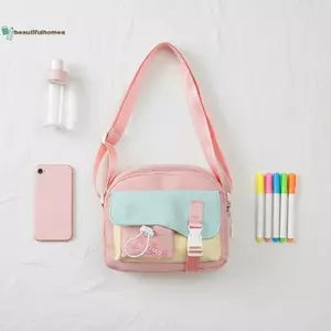 BeautifulHomeA Túi Đeo Ngang Nữ Dung Tích Lớn Nylon Nhẹ Màu Ngọt Túi Đeo Vai Để Sử Dụng Hàng Ngày Du Lịch VN