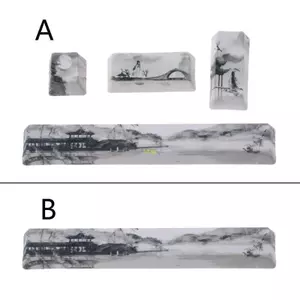 Btsg Bàn phím Spacebar PBT Năm mặt nhuộm Keycap Cherry Profile Spacebar Keycap