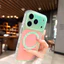 Ốp điện thoại từ tính gradient chất lượng cao cho iPhone 17 Pro Max 16 15 pro max Bảo vệ ống kính chống rơi Vỏ cứng bảo vệ điện thoại