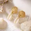 AqToCna Boho Phong Cách Đại Dương Vỏ Sao Biển Mặt Dây Chuyền Bông Tai Cho Nữ Mùa Hè Bên Biển Conch Scallop Ngọc Trai Bông Tai Bãi Biển Mùa Hè Quyến Rũ Trang Sức AqToCna