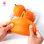MJnmc Sáng Tạo Cam Bóp Đồ Chơi Thực Tế Trái Cây Mềm Squishy Giảm Căng Thẳng Đồ Chơi Cảm Giác Cho Trường Học Trang Trí Văn Phòng Mới