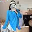 Khung Ảnh Mùa Hè Chấm Bi In Áo Sơ Mi Dài Tay Nữ Mỏng Thoáng Khí Rời Phù Hợp Với Hàng Đầu Phong Cách Trang Phục Văn Phòng VN