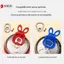 1 / 6 Dụng cụ mở hộp đựng đồ uống màu có nắp bảo vệ Tab nhựa Dụng cụ mở hộp có thể tái sử dụng Dụng cụ mở hộp dễ dàng Dụng cụ nhà bếp VN