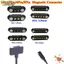 NOTE1 Đầu nối từ tính Pogopin, 2Pin 3Pin 4Pin 5Pin Đầu nối Pin từ tính DC chống nước, Khoảng cách 2A dòng điện cao 2,54mm Ổ cắm điện có tải lò xo
