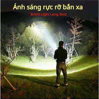 Đèn pin bền lâu, điều chỉnh độ sáng nhiều cấp, chống nước, có thể dùng làm pin dự phòng, sạc qua cổng USB.