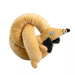 Top Dog Squeaky Toy Thực tế Full Size Vải Dachshund Đồ chơi có thính giác phản hồi