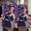 Ốp Lưng Cho Redmi Note 14 13 12 11 10 8 13T 14T 15T Pro A5 A3 A2 A1 14C 13C 12C 11A 10C 9A 9C Poco C75 C65 C61 C55 C31 Kem gợn Sóng Cong Edge Motif Thiết Kế Sáng Tạo NYKB110