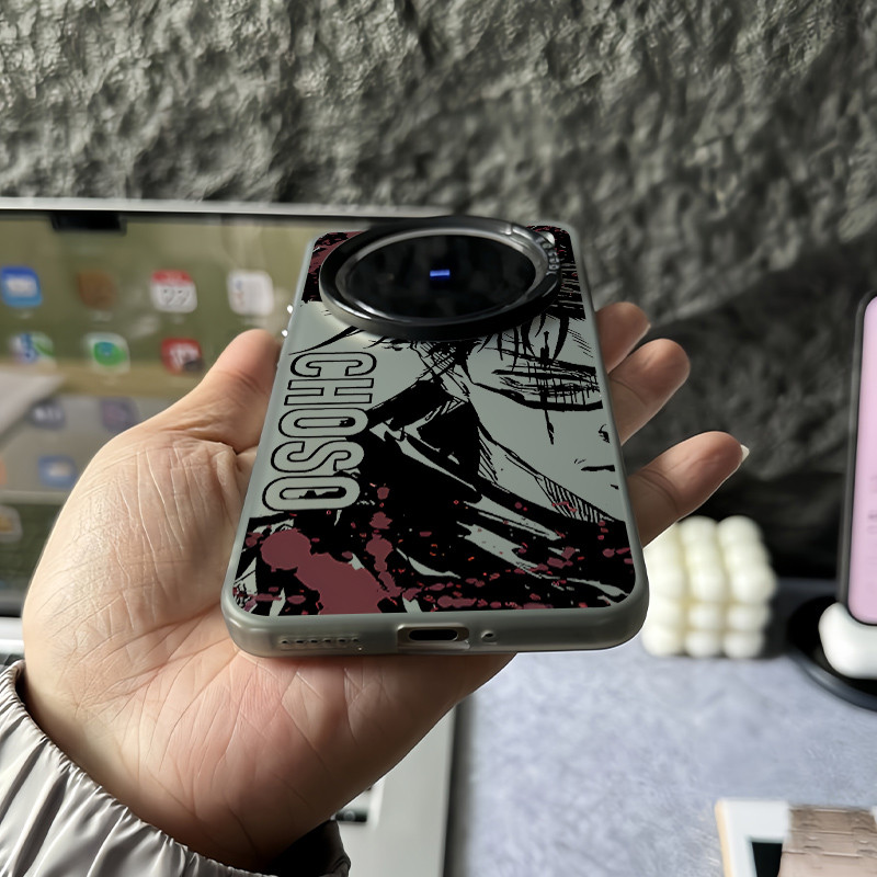 Dành Cho Vivo X200 Ultra X200 Pro Mini X100S Pro Jujutsu Kaisen‌ Ốp Điện Thoại GOJO SARORU CHOSO Cho Vivo X200S X100s X100 Pro X90 X80 X70 Vỏ Vivo Chống Sốc